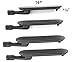 4 Pack Cast Iron Burner Replacement for Grand Hall ELITE 791, Kenmore 141.166801, 141.17681, 141.17690, 141.176901, 141.17691, Grand Hall ELITE 791, and Gas Grill Models