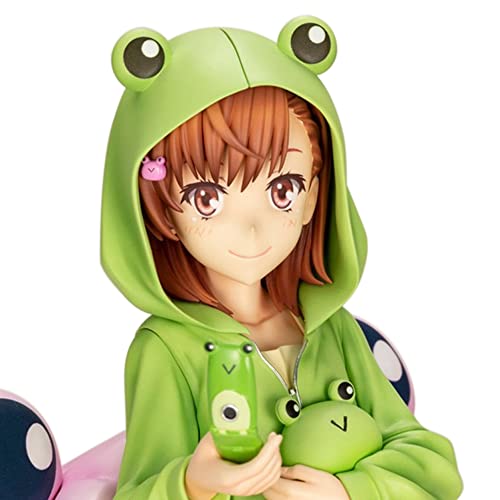 Vkeizbi A Certain Scientific Railgun Figure Misaka Mikoto Frog Outfit Ver. Multicolor #TOP22