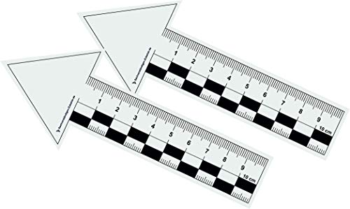 Accessoires experts | Ensemble de 2 flèches | Règle pour évaluateurs de véhicules automobiles | Équipement d'évaluateur | Outils de mesure pour la valorisation immobilière | Rapport d'évaluation Cover