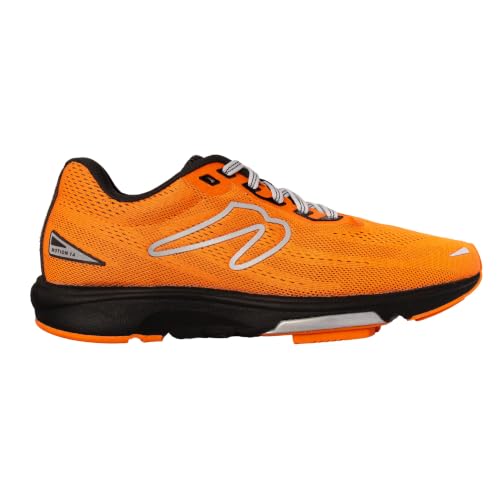 NEWTON Running Men’s Motion 14 Running Shoe - Versatile Stability Trainer with Enhanced Performance - Orange/Onyx, Size 10