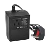 200W Step Down Transformer, Portable Step Down Power Voltage Converter Transformer 220V/240V to 110V/120V, Intelligent Efficient Transformers Power Converter for Travel Hotel Household Uk Plug