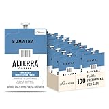 Flavia Alterra Sumatra Freshpacks works only with Flavia Brewers, Dark Roast (Case of 100)