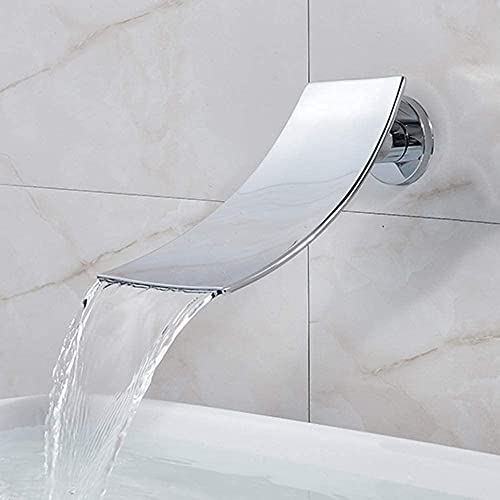 Robinet de baignoire cascade résistant au calcaire avec douche à main polyvalente - 3