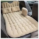 QWTYAFDD Colchón de Aire portátil, para VW Polo 2019-2023 2024 2025 Grueso Viajes, Camping, Actividades al Libre Cama Coche Asientos Traseros Hinchable,B