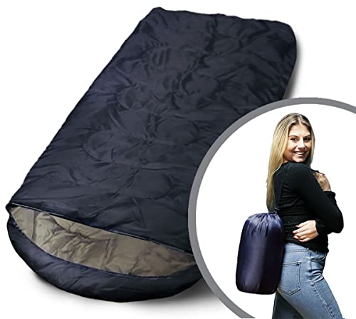 Paquete de 10 Bolsas de Dormir Livianas para Camping – 3 Temporadas, Confortables y Resistentes al Agua para Adultos y Niños miniatura 2