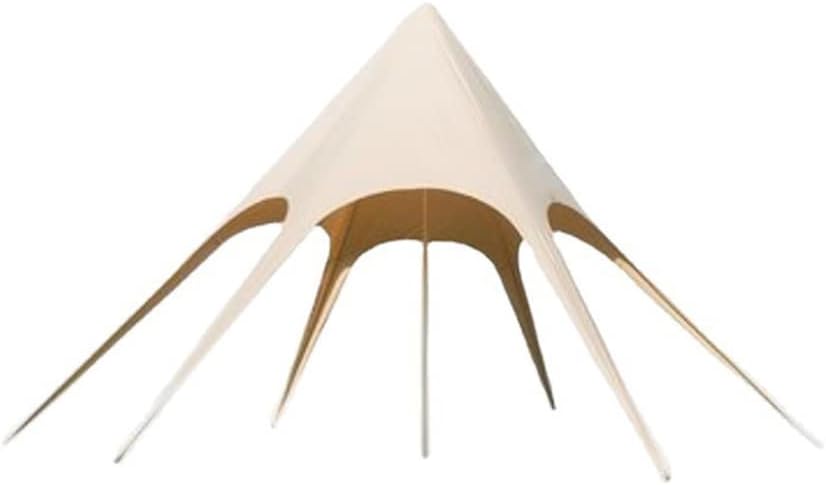 ASSYA キャノピー屋外テント紫外線-Proof六角形の蓮の形をしたサンシェードポータブル折りたたみシェードキャンプ、ピクニック、