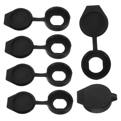 VALICLUD Cubierta De Lluvia De Agua De Plástico De 6 Piezas Con Un Diseño Conveniente Para La Cubierta De La Cerradura De La Basura Cubierta De Lluvia Flexible Para Gabinetes De Control