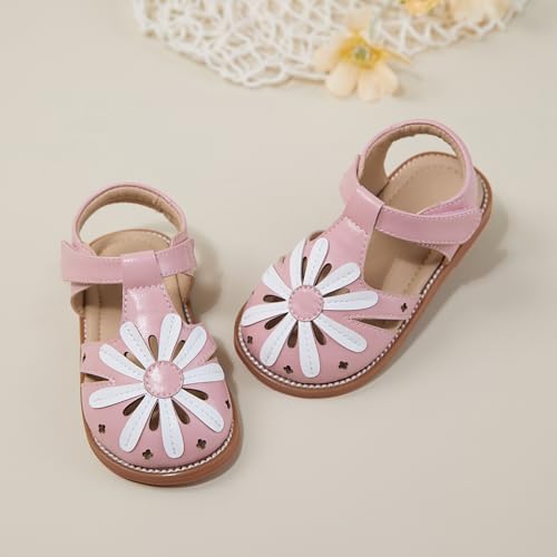 Image of Kiderence Toddler Girls Sandals Little Girls Kids Summer Shoes Toddler Sandals