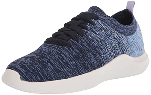 Image of Clarks Womens 26164251-navy Boat Shoe