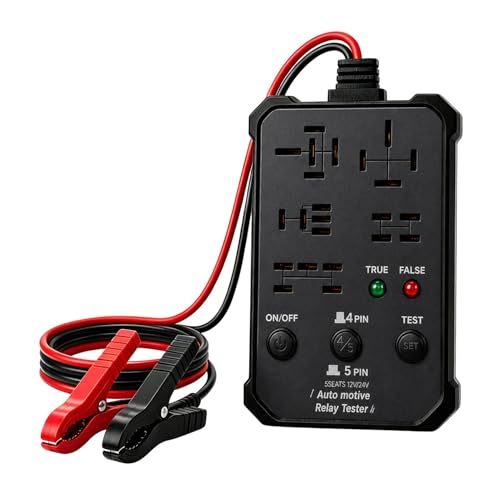 Testeur de relais défectueux 12V 24V pour réparer les pannes de circuit