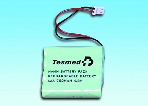 Tesmed Batterie Rechargeable NI-MH Standard à 4 cellules – pour électrostimulateurs Max 830, Max 5, Max 7.8