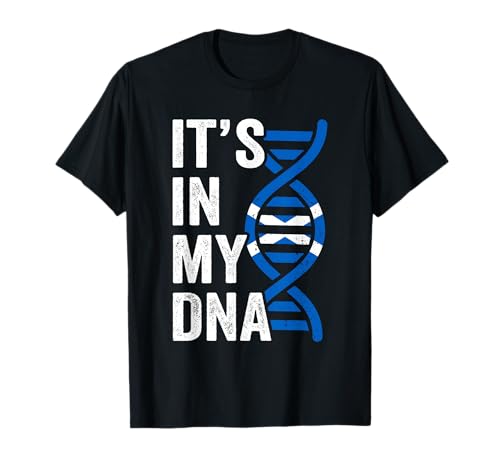 It's In My DNA Proud Scottish Roots Pride Drapeau Écosse T-Shirt
