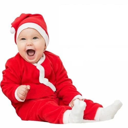 SHREE CHITRANSH CREATION Christmas Costume Santa Claus Dress for Kids, Children | Christmas Santa Costume Dress | Santa Claus Dress For New Born Baby Girl & Baby Boy Dress (Red, 5-6 Years) (B0CP3LC9H2) Amazon Price History, Amazon Price Tracker