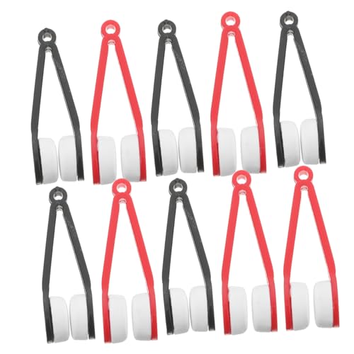 COLLBATH Eyeglass Cleaner Kit 12pcs Mini Brush Glasses Lens Scratch Remover Gentle on Lenses Versatile Use for Glasses Sunglasses Car Mirr