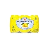 San Pellegrino All Natural Limonata Lemon Sparkling Beverage, 11.15 fl oz 6 Pack (Pack of 4)