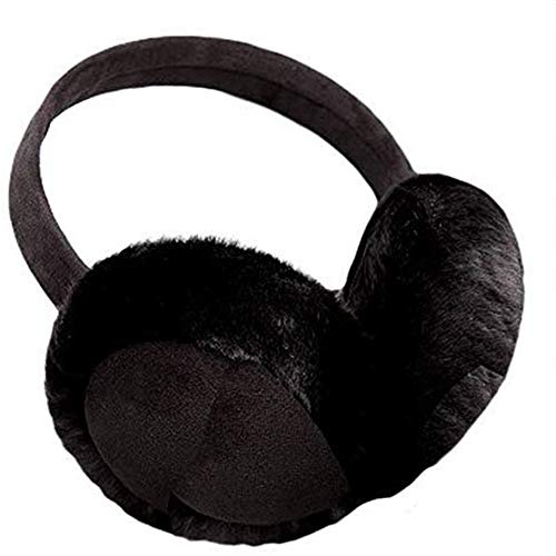 Hava Kolari Damen Ohrenschützer, Warm Ohrentasche, Winddicht Verstellbarer Ohrenwärmer, Geeignet zum Skifahren, Radfahren, Wandern oder für den täglichen Gebrauch (Schwarz) Cover
