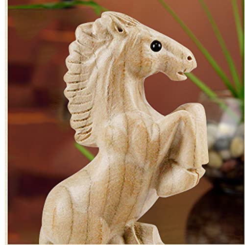 Cheval en céramique décoration maison design épuré pour bureau - 4