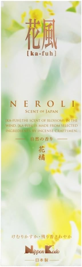 Nihon Kodo Ka-fuh Neroli Tachibana 27562 Japan Incense Stick Small Rose Stuffed