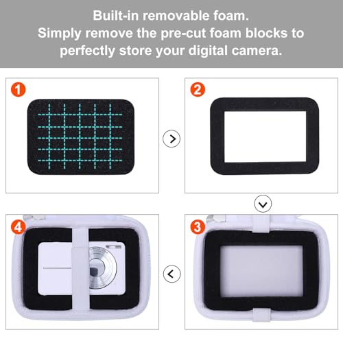 Funda para cámara digital compatible con varias marcas miniatura 4