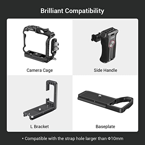 Smallrig Camera Cage Wrist Strap, Hand Strap With Quick Adjustable And Detachable Design Secure Grip For Camera Cage Camera Handle And L Bracket - 3848 #TOP2