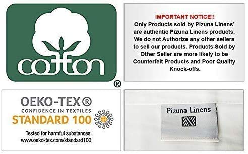 400 Thread Count Cotton-California-King Sheet Set White, 100% Long Staple Cotton Cal King Bed Sheets, Soft Sateen Cooling-Sheets Extra Deep Pockets Sheets Fits Upto 15 Inch (White Cotton Bed Sheets) - Thumbnail 6