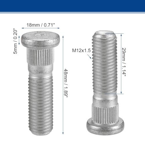 Pernos de rueda de repuesto para coche 517523A000 pernos de cubo de acero 5