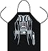 (Set of 2) Star Wars Aprons for Kitchen Cooking and BBQing (Leah, Darth Vader)