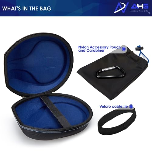 AHG Accessory House Global Upgrade DN8PRO-XL-Spartan carrying case compatible with Sennheiser headphones (GRIP-TECH 2 Black)