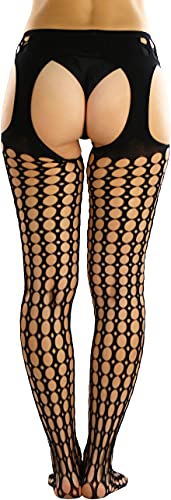 Image of ToBeInStyle Women's Suspender Pantyhose