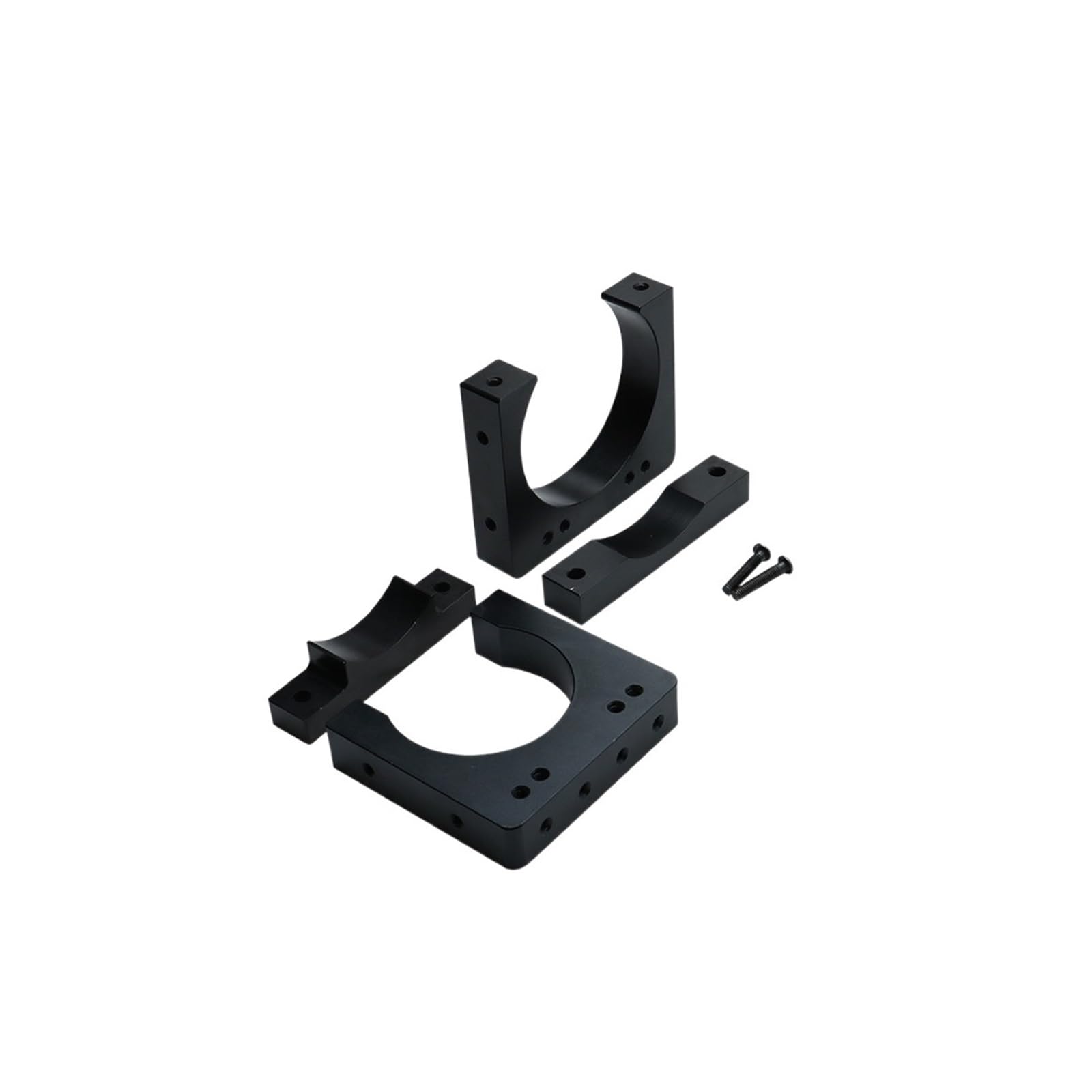 EKFBQBGW Spindle electronic starter Brackets 65mm 80mm Clamp with Screws for 0.3kw 0.4kw 0.5kw 0.6kw 0.8kw 1.5kw 2.2kw Machine Spindle (Size : 65mm)