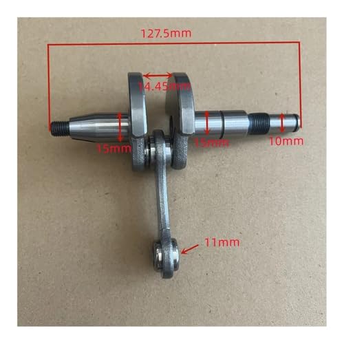 Biela de cigüeñal para reparar averías de motor en motosierras MS182 y MS212 solución de rotura 3
