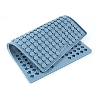 Collory Tappetino Da Forno In Silicone Per Biscotti Per Cani, 241 Mini Stampi A Quadrifoglio, Antiaderente, Senza BPA, 40x28 Cm, Sostenibile
