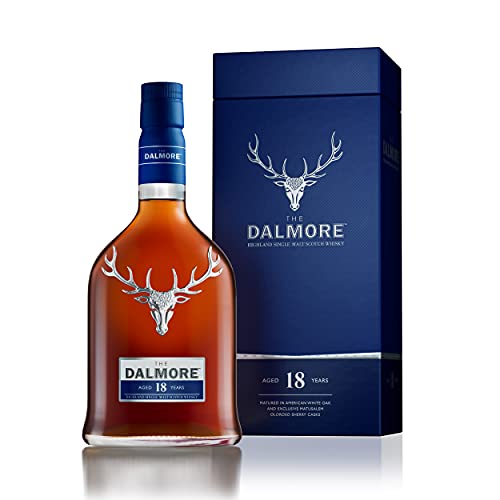 The Dalmore 18 Jahre Single Malt Scotch Whisky mit Geschenkverpackung (1 x 0,7l)