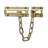 Fácil de usar Yale Locks P1037PB - Cadena de Seguridad para Puerta, Color latón [Importado de Reino Unido]