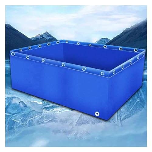 Lona para piscinas de jardín y carpas koi en revestimiento de PVC plegable 2