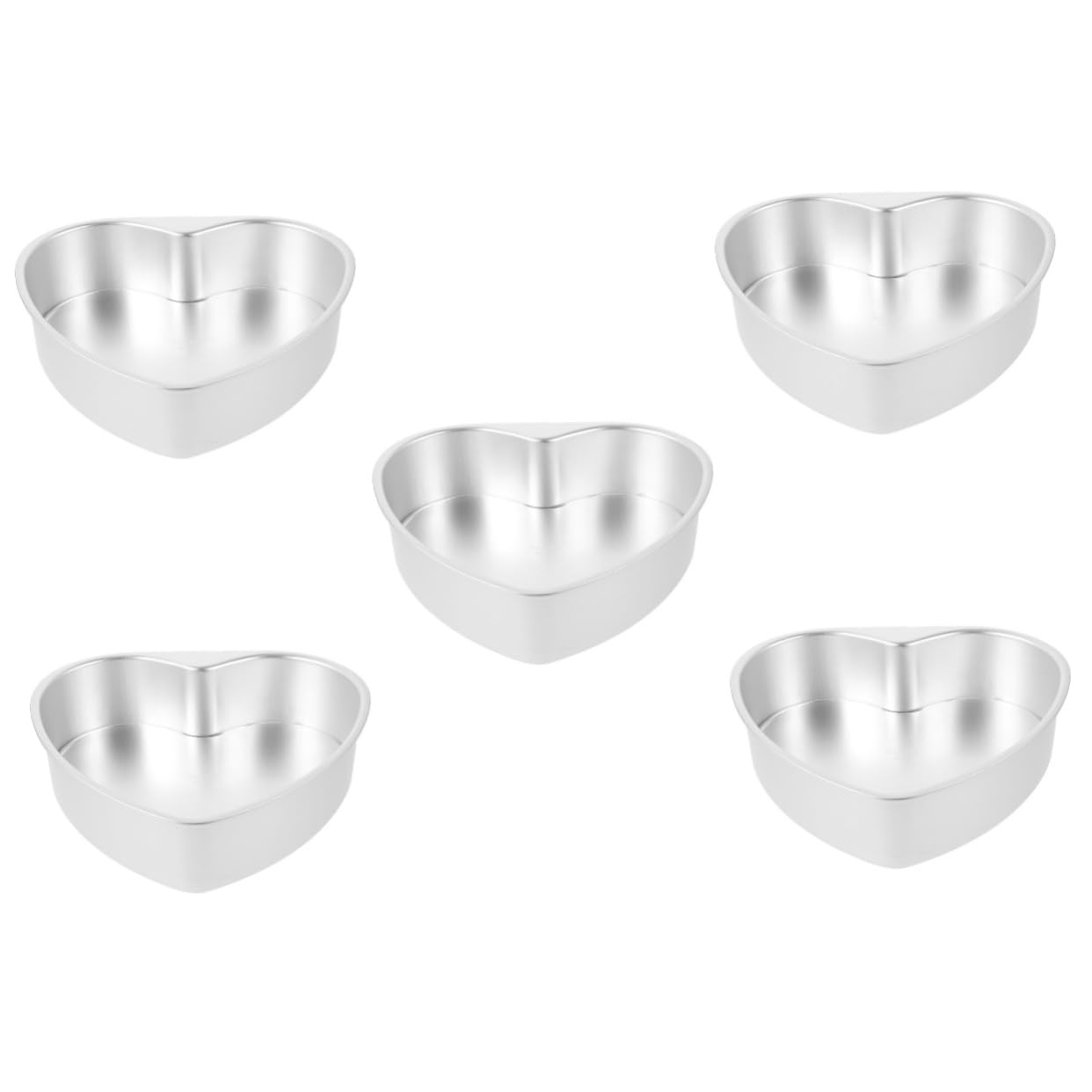 MAGICLULU 5piezas Molde De Pastel Forma De Molde De Hornear Multi- De Metal Para Tartas Herramienta De Repostería Para Postres y Celebraciones