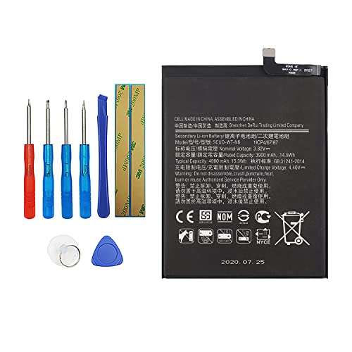 Vvsialeek Batterie Scud-WT-N6 pour Galaxy A10s A20s Honor Holly 2 Plus A2070 avec kit d'outils