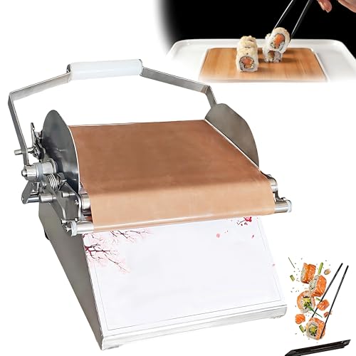 QIUNAOZI Máquina Comercial de Bolas de arroz para Sushi de Acero Inoxidable, con distribución Uniforme de la Fuerza, moldeo único, tamaños de Molde de 25 mm, 35 mm y 45 mm, para carritos de Comida