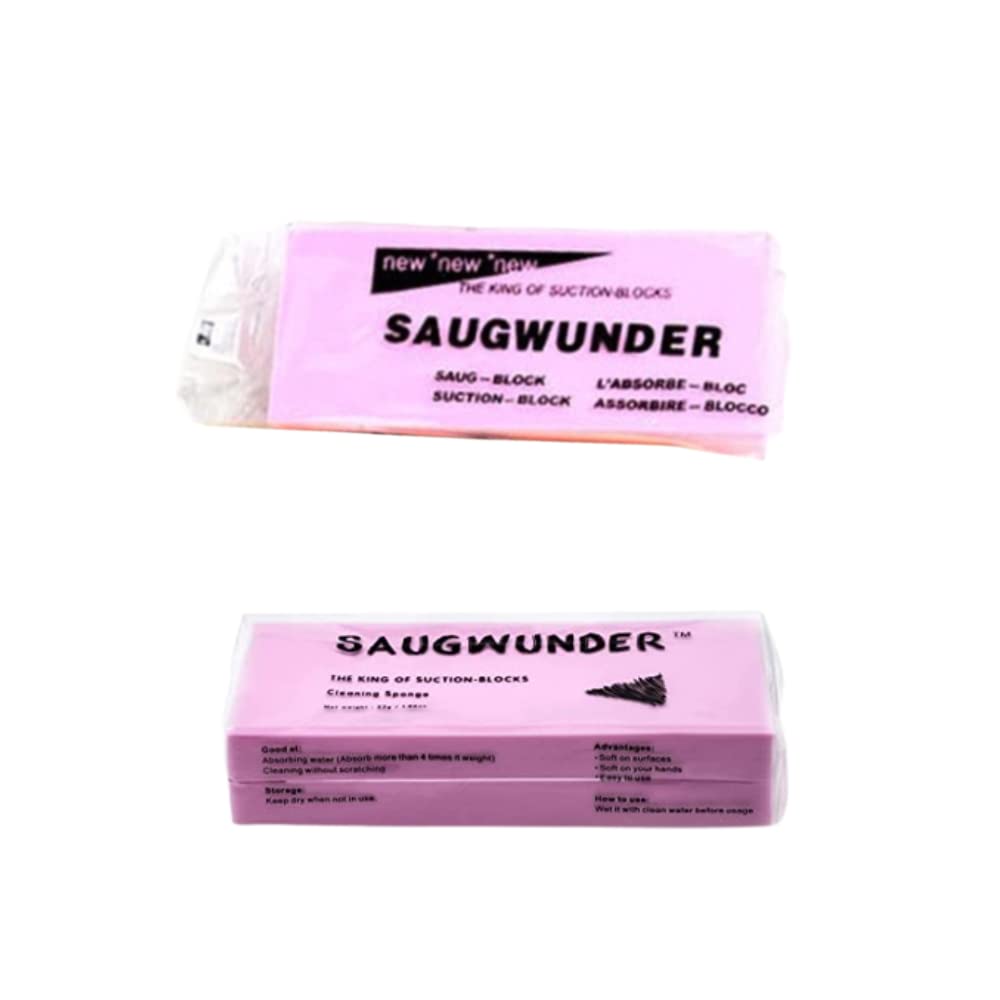 Magic Sponge PVA Reusable Super Absorbent for Multipurpose Cleaning Kitchen, Car, Windows, Floor, Bike, Desk, Eraser for Household Cleaning,Bathroom, Tiles Deep Cleaning Pack of 2, Color : Pink (B0BRGD6WXX) Amazon Price History, Amazon Price Tracker