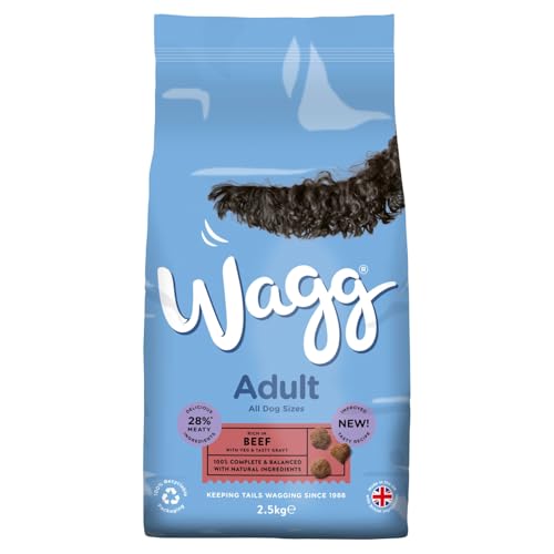 Wagg Complete Dog Food with Beef and Vegetables, 2.5kg