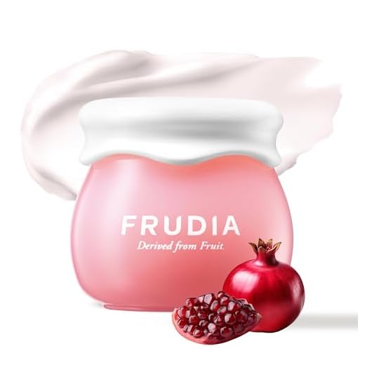 FRUDIA. Pomegranate Crema Nutri-Hidratante Mini. Extracto de Granada con Polifenol. Propiedades Antioxidantes. Calma la Piel Sensible y Reduce las Arrugas. Contenido 10 gr.