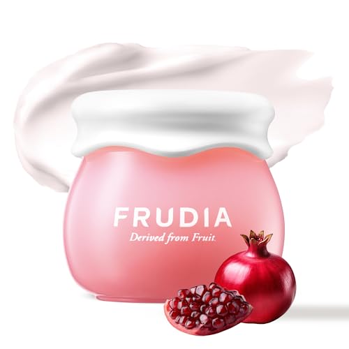 FRUDIA. Pomegranate Crema Nutri-Hidratante Mini. Extracto de Granada con Polifenol. Propiedades Antioxidantes. Calma la Piel Sensible y Reduce las Arrugas. Contenido 10 gr.