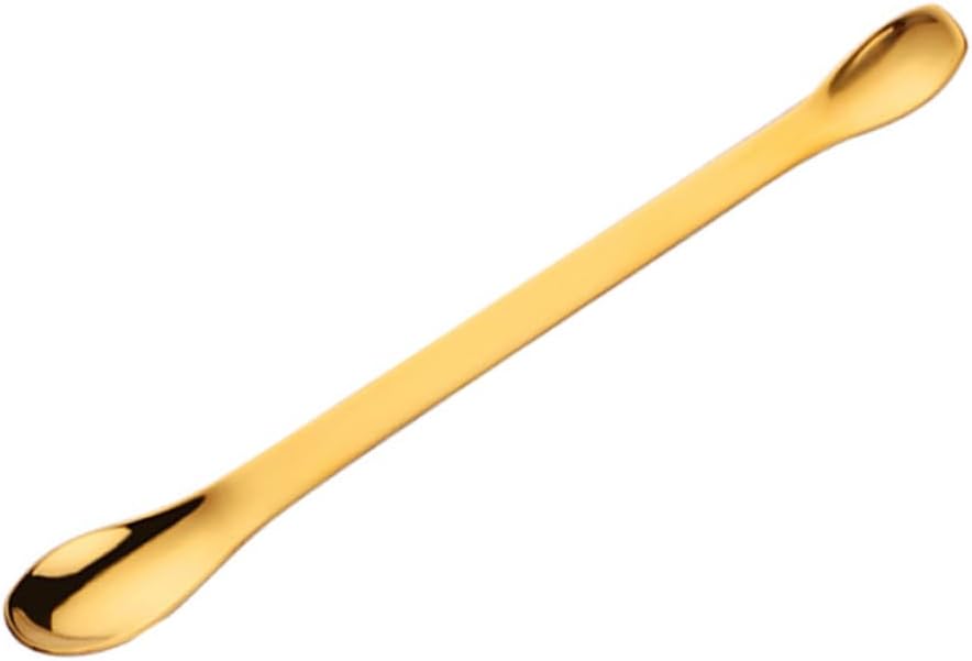 Stainless Steel Double Ended Stirring Seasoning Spoon for Coffee, Kitchen