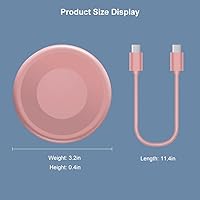 Vista 4 de Kit de adaptador de viaje USB-C con caja de almacenamiento y soporte para tarjeta SIM, Lightning a C y Micro-USB a C hembra, cable corto, carga