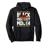 black history month melanin pride afroamericano felpa con cappuccio