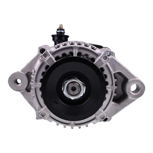 Image of HOLDWELL 12V 40A Alternator 18504-6220 129052-77220 Compatible with Kubota Engine D1005-E V2003 V2203-E Excavator KX018-4 Loader SCL1000 Tractor M4800SUD-F for Perkins Engine 102.05 103.07