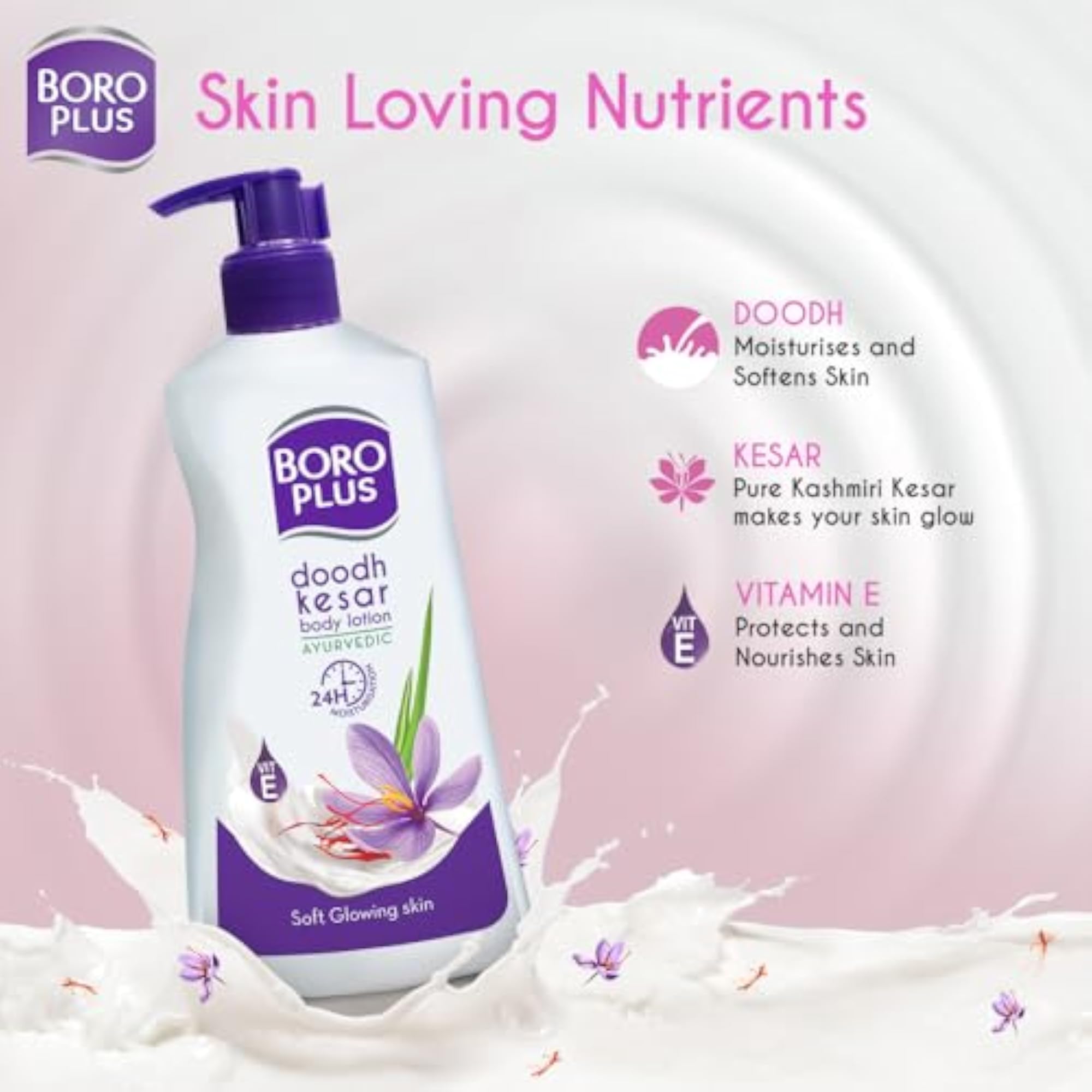 Ayurvedic Body Lotion for 24Hrs Moisturisation