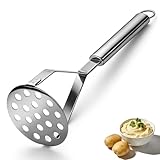 Homquen Schiacciapatate in Acciaio Inoxydabile, Schiacciapatate Robusto, Pestelli per Pata...