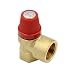 Produktbild Caleffi Membran Sicherheitsventil 1/2 x 3/4 Zoll Ansprechdruck 3 bar Überdruckventil Druckventil Heizungsventil Druckbegrenzungsventil Membranventil