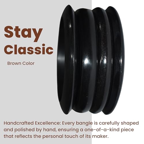 Handcrafted Wooden Bangle - Elegant Natural Wood Bracelet, Lightweight, Perfect for Everyday Wear or Special Occasions.3